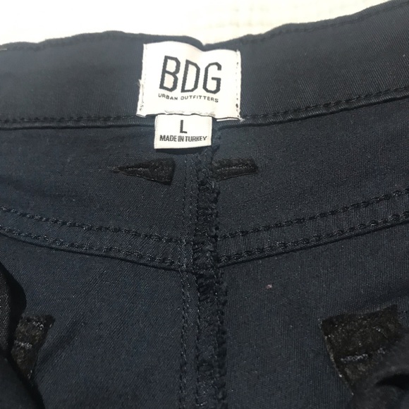 BDG brushed cotton navy structured shorts - Picture 5 of 6